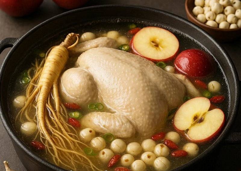 5 cách nấu canh sâm tươi Hàn Quốc bồi bổ sức khỏe