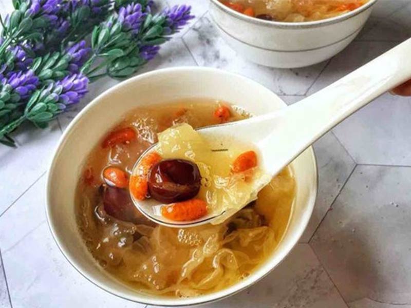 Phương pháp nấu canh nấm tuyết