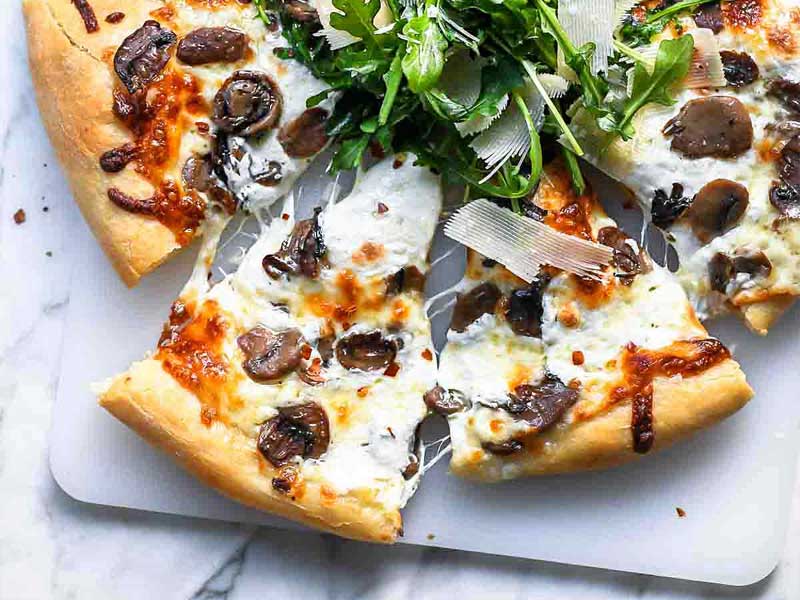 Nấm Truffle làm món gì ngon - Pizza Nấm Truffle