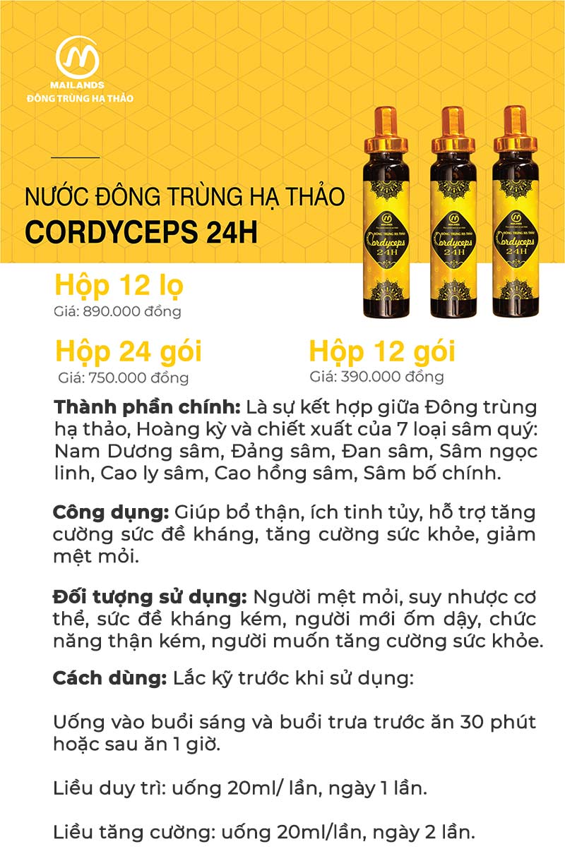 Nước Đông trùng hạ thảo