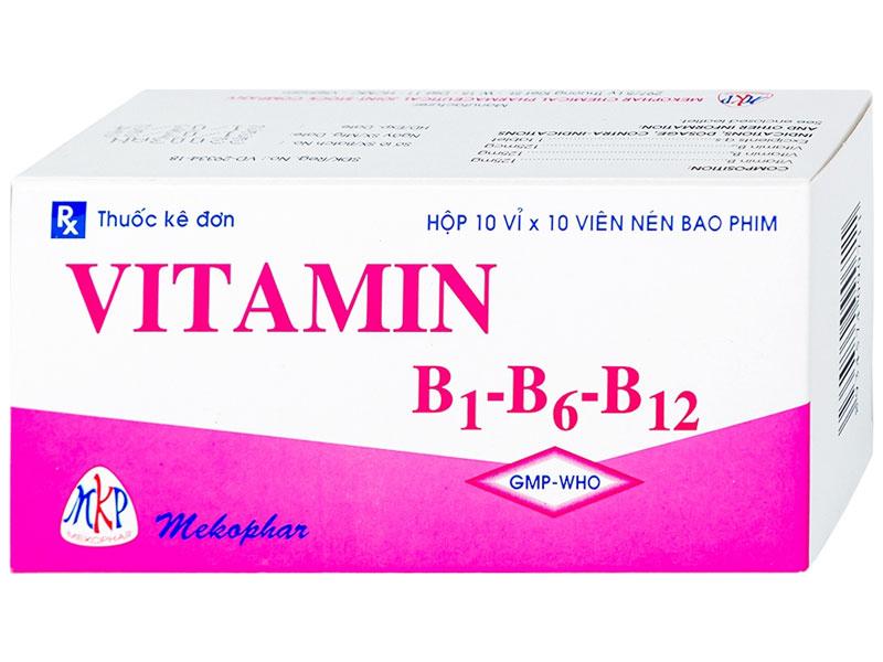 Top 8 thuốc bổ cho người mệt mỏi, suy nhược cơ thể - Vitamin B1 - B6 - B12 Mekophar