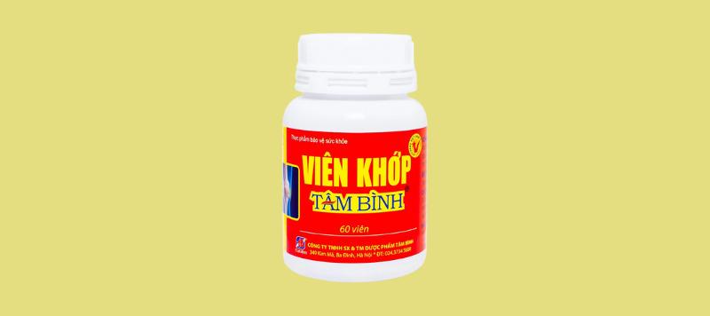 Viên khớp Tâm Bình – Thuốc bổ sức khỏe xương khớp của VIệt Nam dành cho người già